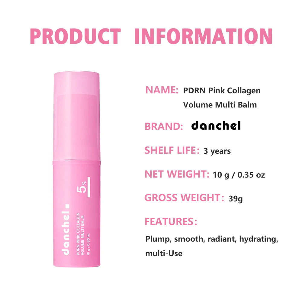 Revitalizing PDRN Pink Collagen Balm Stick