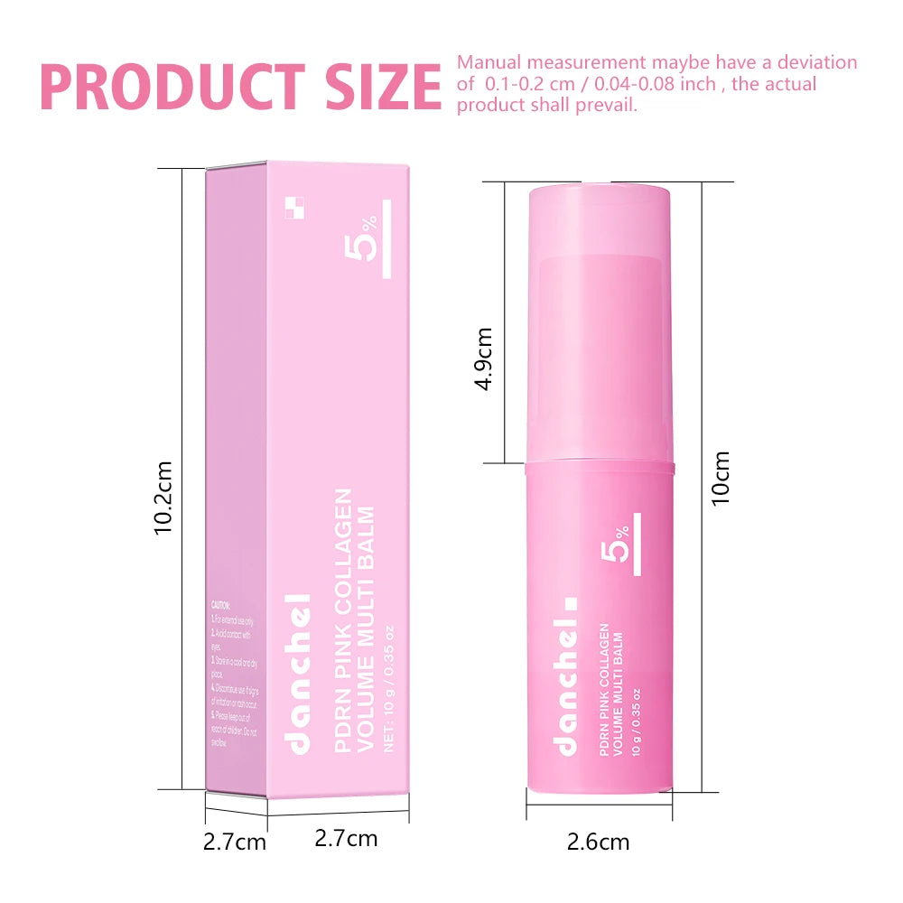 Revitalizing PDRN Pink Collagen Balm Stick